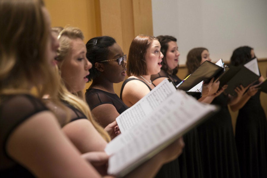 Christian High School Choral Festival November 18, 2019 University